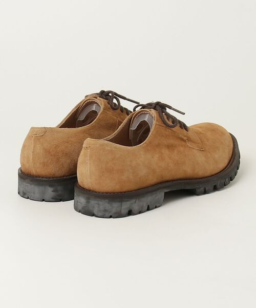 「MR.OLIVE」 プレーントゥ Vibramソール スエードシューズ - ベージュ メンズ_画像2