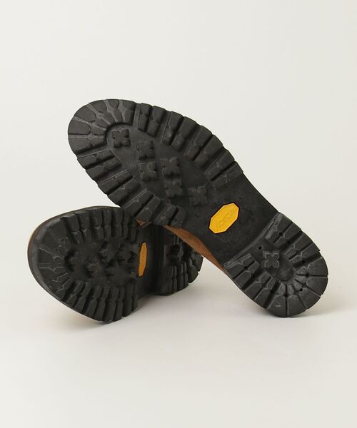 「MR.OLIVE」 プレーントゥ Vibramソール スエードシューズ - ベージュ メンズ_画像3