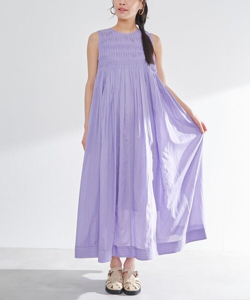 ワンピース 夏 新色追加「RONEL」SUMMER DRESS(サマードレス)
