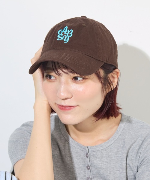 キャップ 帽子 オリジナルロゴ刺繍キャップ レディース : ZOZOTOWN