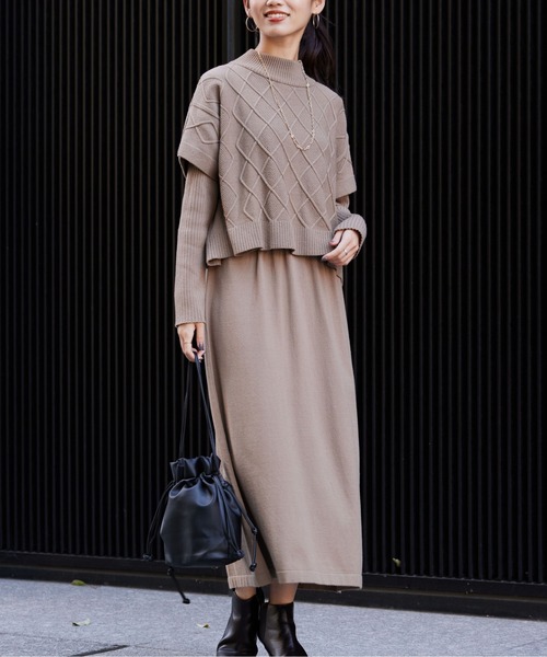 「Chez toi」 2WAYバッグ FREE シルバー レディース_画像8