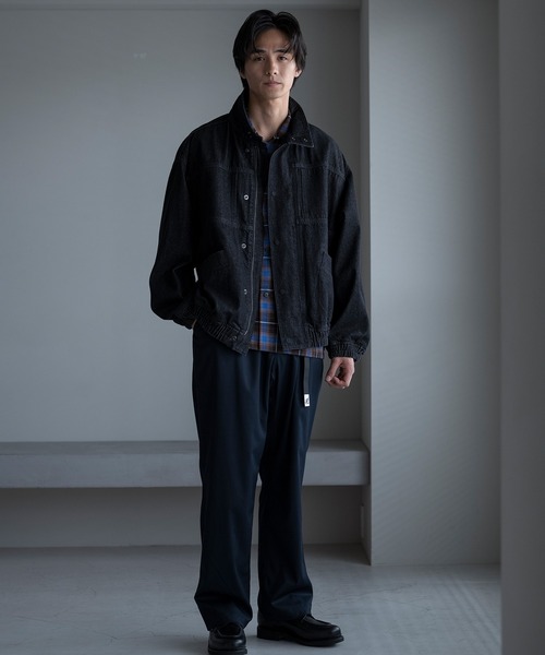 ADAM ET ROPE'（アダムエロペ） ブルゾン アウター 13oz デニムボマー