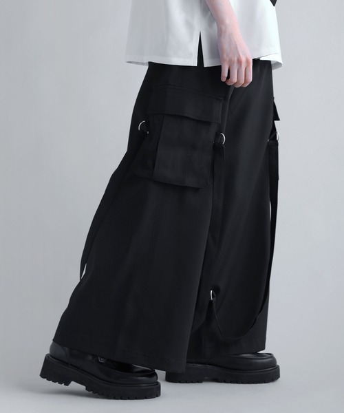「SOCCE」 カーゴパンツ X-LARGE ライトグレー メンズ_画像6