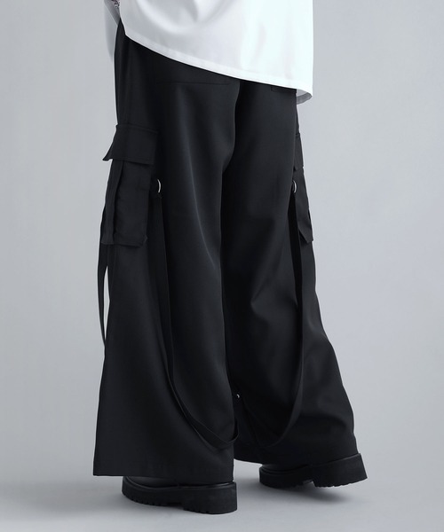 「SOCCE」 カーゴパンツ X-LARGE ライトグレー メンズ_画像7