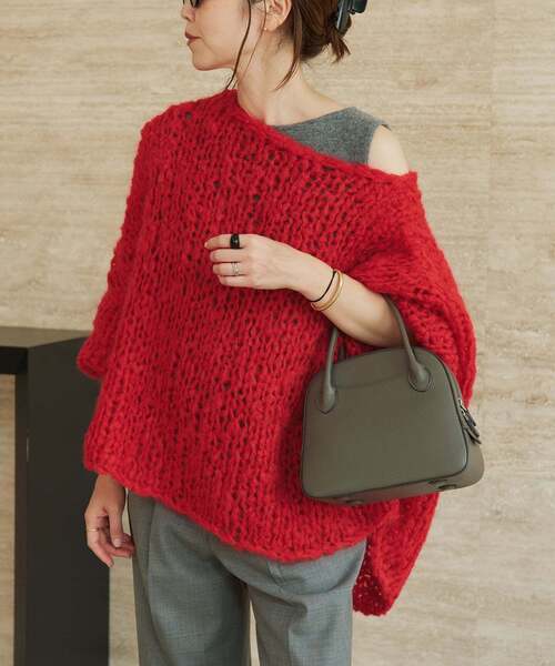 plage（プラージュ） ニット セーター 「追加」HAND KNIT ジャンボタム