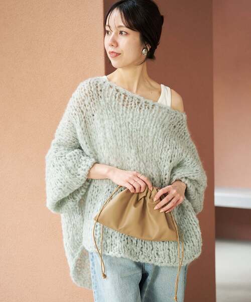plage（プラージュ） ニット セーター 「追加」HAND KNIT ジャンボタム