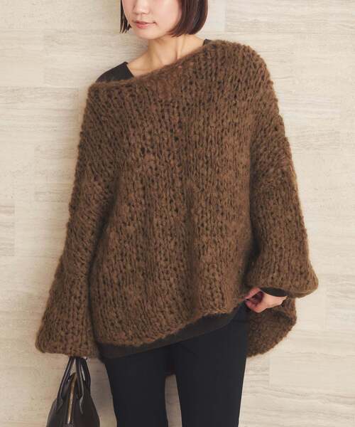 plage（プラージュ） ニット セーター 「追加」HAND KNIT ジャンボタム