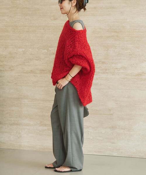 plage（プラージュ） ニット セーター 「追加」HAND KNIT ジャンボタム