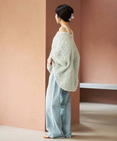 plage（プラージュ） ニット セーター 「追加」HAND KNIT ジャンボタム
