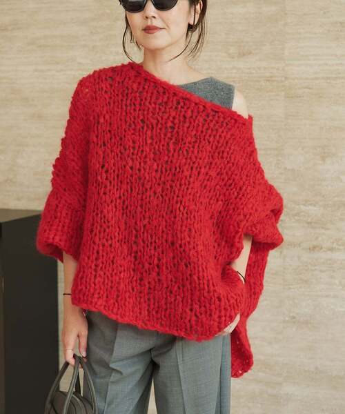 plage（プラージュ） ニット セーター 「追加」HAND KNIT ジャンボタム