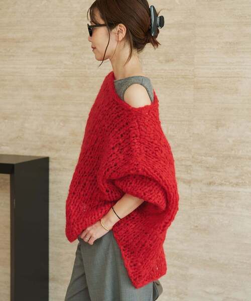 plage（プラージュ） ニット セーター 「追加」HAND KNIT ジャンボタム