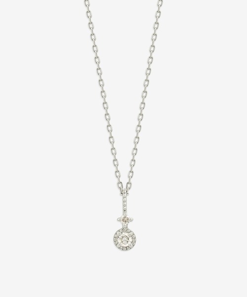 ネックレス K10 ホワイトゴールド ダイヤモンド ネックレス BLOOM/ブルーム レディースの画像