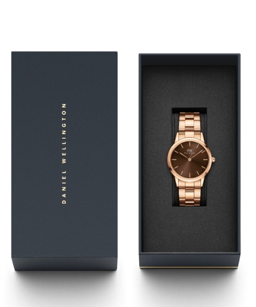 Daniel Wellington 腕時計 ICONIC LINK AMBER 28mm＆32mm