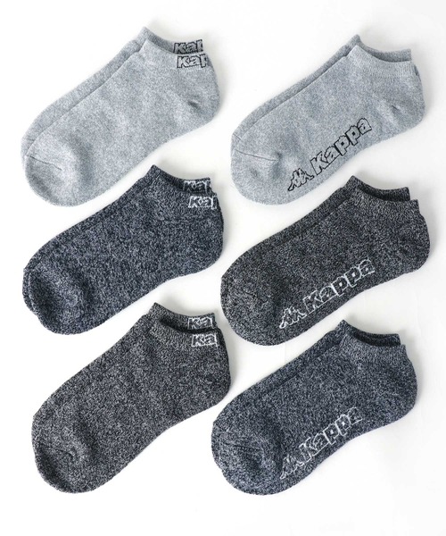Kappa（カッパ） 靴下 別注 6足セット スニーカーソックス 靴下 6P SET