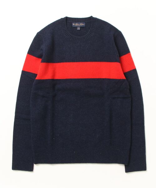 【本物新品保証】 BROOKS BROTHERS セーター ニット ラムズウール チェスト メンズウェア