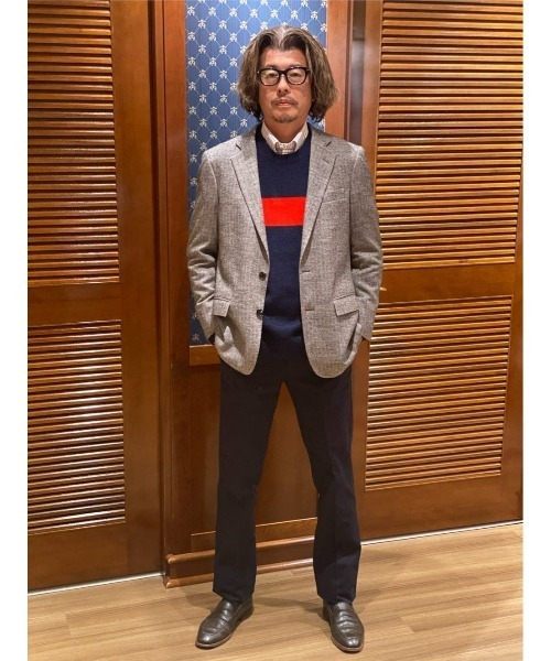 BROOKS BROTHERS セーター ニット ラムズウール チェスト