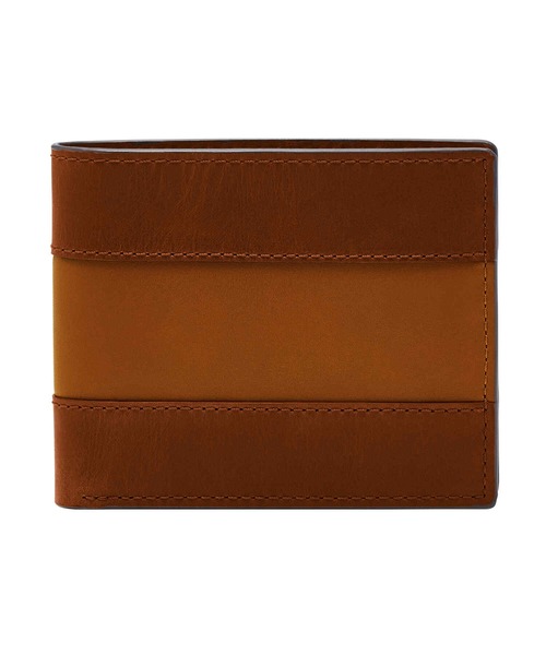 FOSSIL 財布 フォッシル 二つ折り財布 メンズ レザー ブラウン FOSSIL 財布 フォッシル 二つ折り財布 メンズ レザー ブラウン