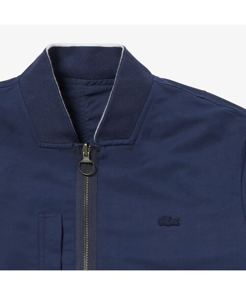 LACOSTE ブルゾン アウター リバーシブルボンバージャケット