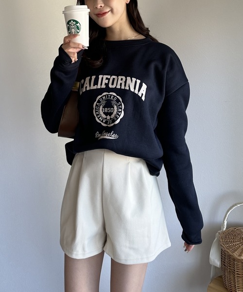 【ヒムロレンジ】STANDARD CALIFORNIA 裏起毛スウェット トレーナー スウェット 「春のマストアイテム♪裏起毛で