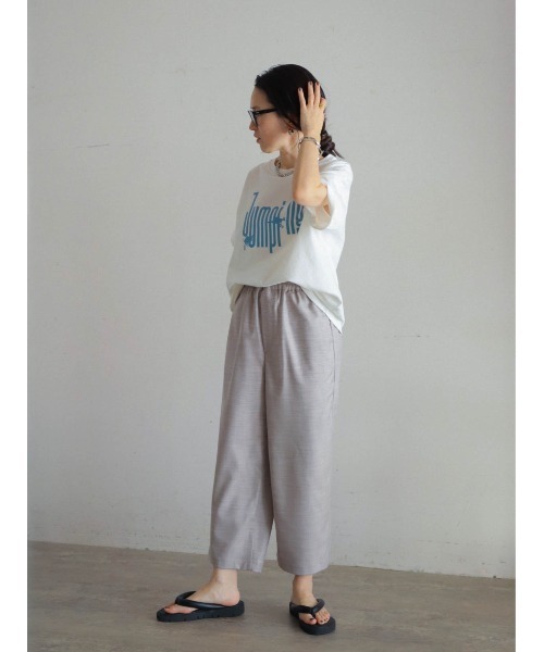 FIL DE FER（フィルデフェール） パンツ TRスパン 8分丈パンツ