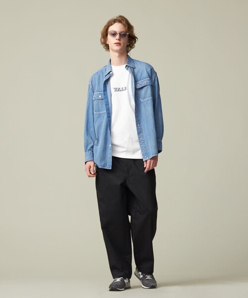 J.PRESS YORK STREET ワイドパンツ パンツ 「UNISEX」UNIVERSAL