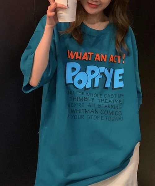tシャツ ロゴゆるＴシャツ / 579969 レディース miniministore tシャツ ロゴTシャツ レディース半袖ゆるtシャツ