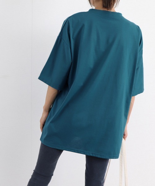 miniministore tシャツ ロゴTシャツ レディース半袖ゆるtシャツ