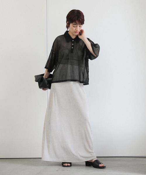 select MOCA（セレクトモカ） ポロシャツ ポロ 「ZOZO限定」メッシュ