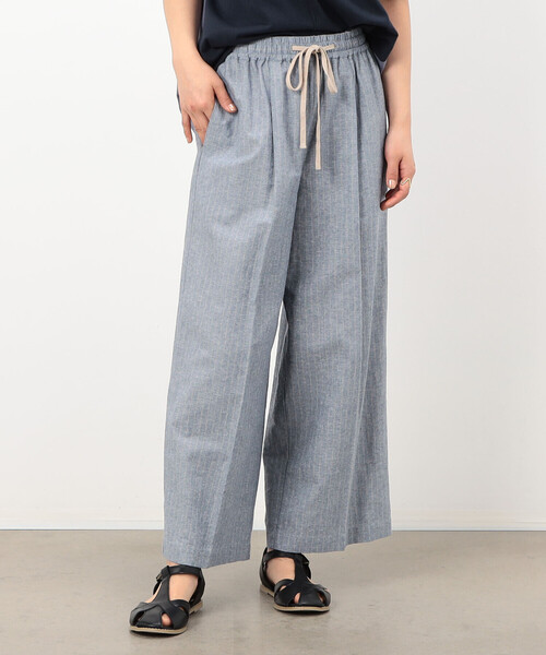 ランキング2025 パンツ Yahoo!店 ZOZOTOWN : レディース ストライプワイドパンツ パンツ