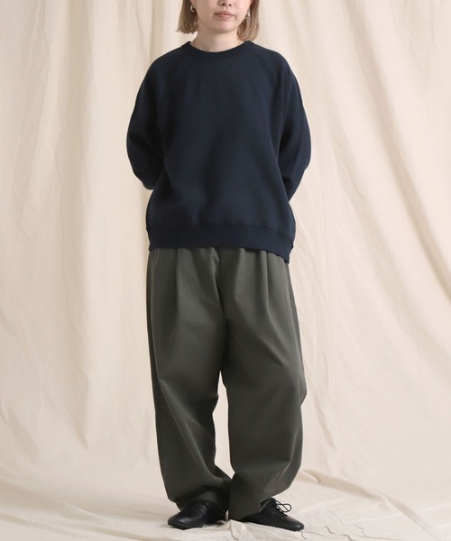 Brocante チノパン 「Brocante / ブロカント」 高密度ツイル アンプ