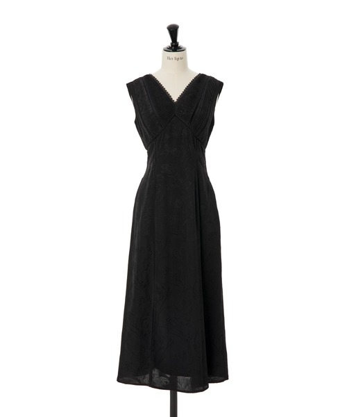 ワンピース Herlipto Lace Trimmed Jacquard Dress Her lip to ワンピース Lace Trimmed Jacquard Dress : ZOZOTOWN Yahoo