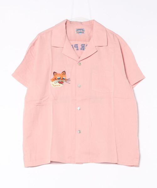 ブラウス シャツ 「HOUSTON woman」SOUVENIR SHIRT(FOX) レディース