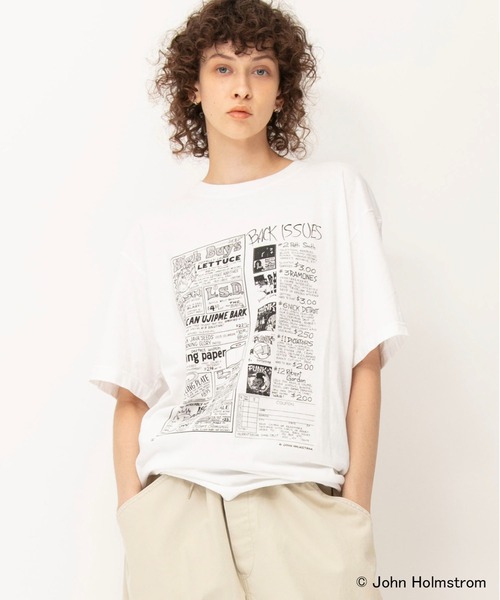 E*a様 【希少☆彡JOHNBULL/ジョンブル】Tシャツ　ユニセックス　オーバ Johnbull（ジョンブル） tシャツ アーティストTシャツ（John Holmstrom