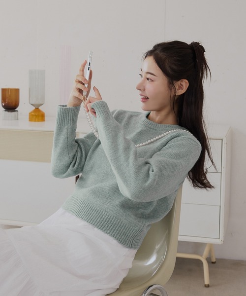 ニット セーター ミックスカラーヤーンニット/洗える レディース ニット セーター ミックスヤーンニット レディース : ZOZOTOWN