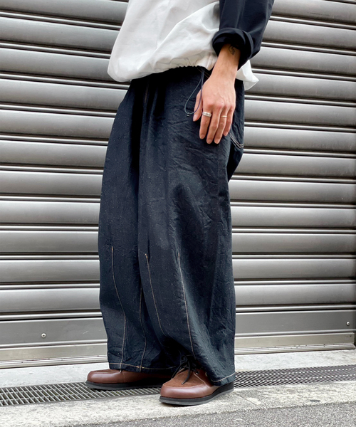 is-ness（イズネス） ワイドパンツ ジーンズ 「is-ness / イズネス