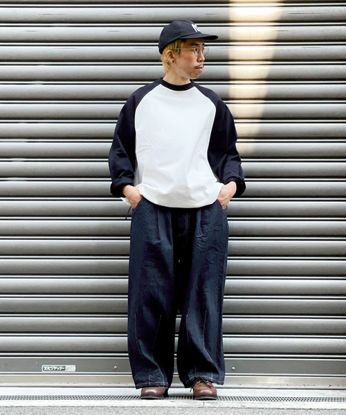 is-ness（イズネス） ワイドパンツ ジーンズ 「is-ness / イズネス