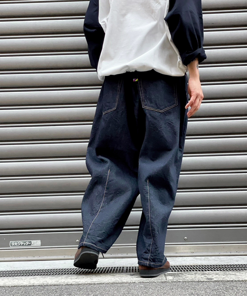 is-ness（イズネス） ワイドパンツ ジーンズ 「is-ness / イズネス