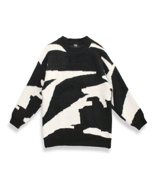 REMUR ニット セーター ニット モノトーン柄 レディース : ZOZOTOWN