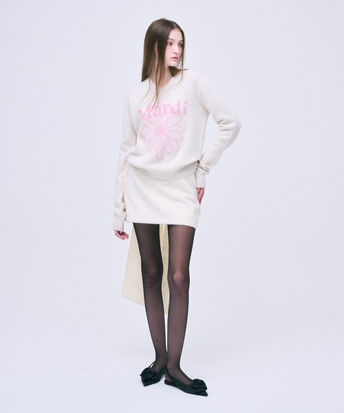 Mardi Mercredi（マルディメクルディ） ニット セーター RACCOON