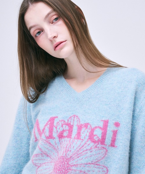 Mardi Mercredi（マルディメクルディ） ニット セーター RACCOON