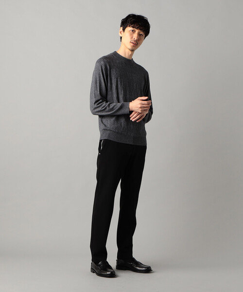 COMME CA MEN（コムサメン） セーター ニット リンクスチェック柄