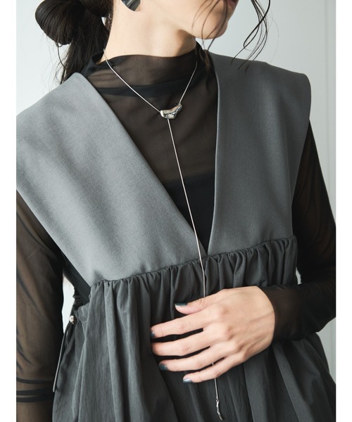タグ付美品✨ アンナケリー バルーン ジレ ブラック ベスト ベスト ジレ バルーンベスト レディース : ZOZOTOWN Yahoo!店