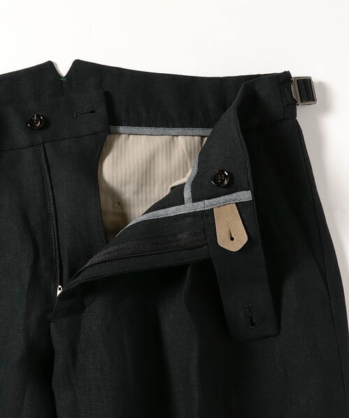 【極美品・未使用級】 BERWICH スラックス scotch リネン混生地 BERWICH パンツ 「別注」BERWICH / SCOTCH リネン ソリッド