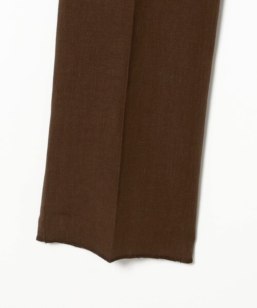 【極美品・未使用級】 BERWICH スラックス scotch リネン混生地 BERWICH パンツ 「別注」BERWICH / SCOTCH リネン ソリッド