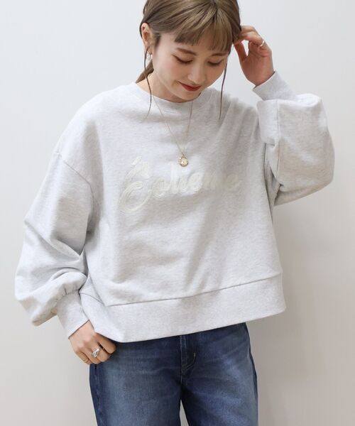 トレーナー スウェット 刺繍ロゴ ポロスウェットプルオーバー レディース 楽天市場】【10%OFF!】ロゴ刺繍 スウェット プルオーバー