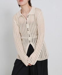select MOCA（セレクトモカ） カーディガン スリムラインメッシュ