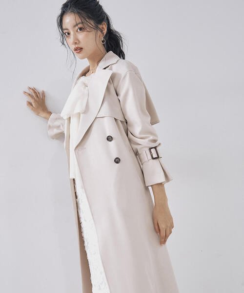 propotion body dressing ロング トレンチコート PROPORTION BODY DRESSING トレンチコート コート ベーシック