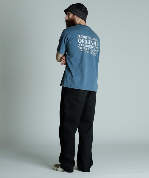 Schott N.Y.C tシャツ Schott/ショット/SNOWWASH T-SHIRT