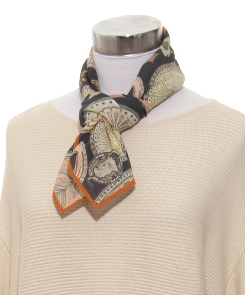 SWASH LONDON スカーフ バンダナ スカーフ コットン 65*65 レディース