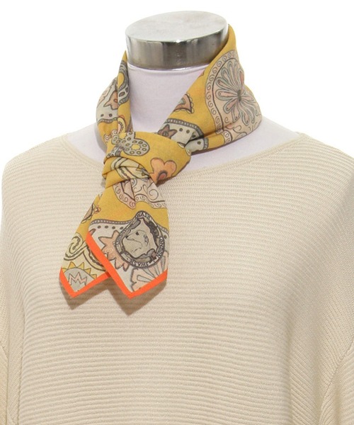 SWASH LONDON スカーフ バンダナ スカーフ コットン 65*65 レディース